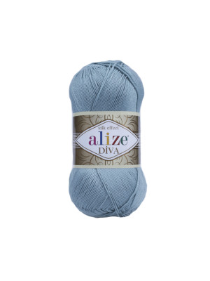 Пряжа Alize Diva 463 Light Aqua