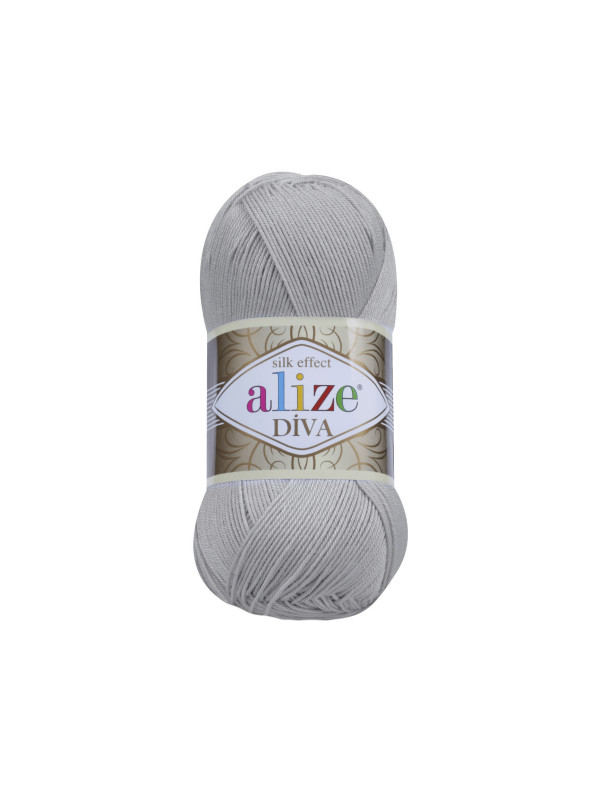 Пряжа Alize Diva 355 Grey