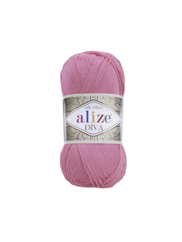 Пряжа Alize Diva 178 Dark Pink