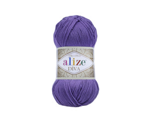 Пряжа Alize Diva 622 Violet