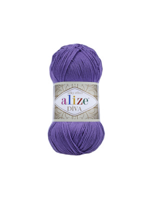 Пряжа Alize Diva 622 Violet