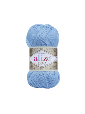 Пряжа Alize Diva 346 Sky Blue