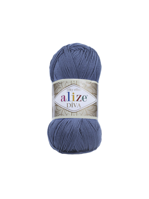 Пряжа Alize Diva 353 Indigo