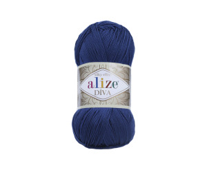 Пряжа Alize Diva 279 Midnight Blue