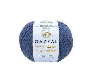 Пряжа Gazzal Baby Wool XL 844