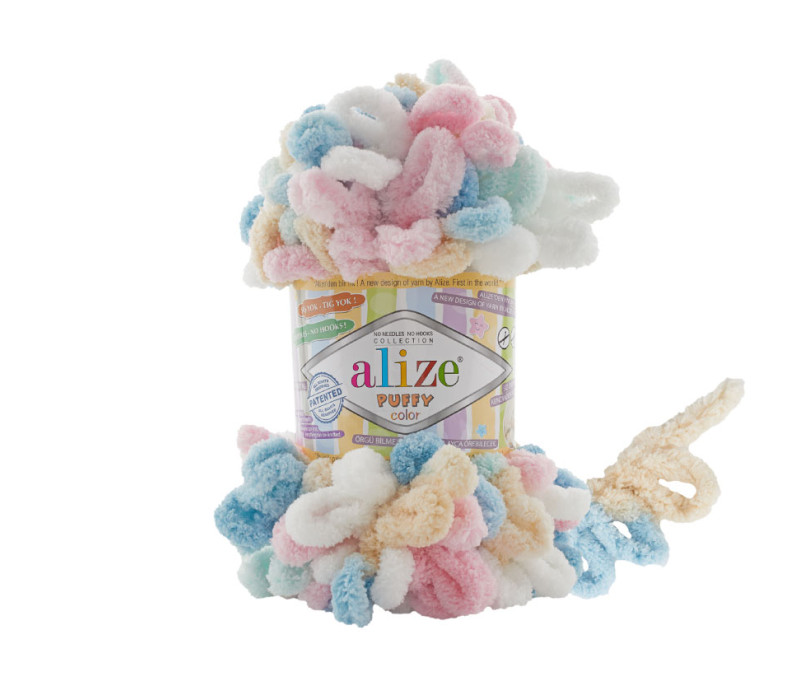 Пряжа Alize Puffy Color 6523