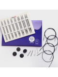 Набір змінних спиць для в'язання "Deluxe Nova Metal" KnitPro 10616