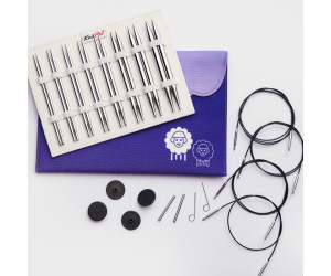 Набір змінних спиць для в'язання "Deluxe Nova Metal" KnitPro 10616